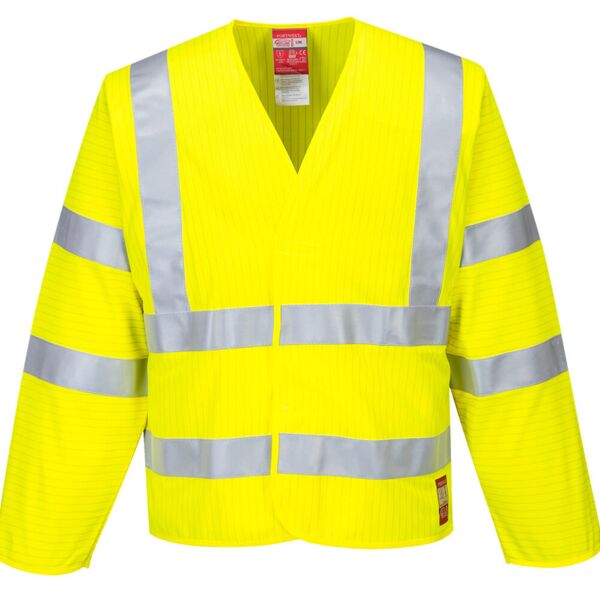 Bizflame Hi Viz Long Sleeve Vest Thumbnail