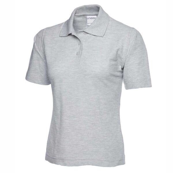 Ladies Lightweight Cotton Poloshirt Thumbnail
