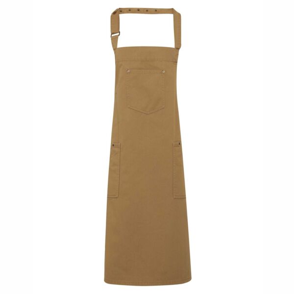 Chino cotton bib apron Thumbnail